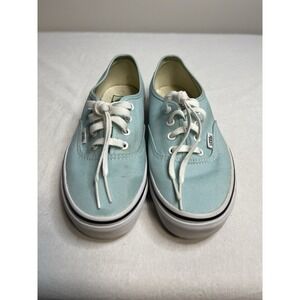 VANS Authentic COLOR THEORY CANAL BLUE MEN'S SNEAKERS Mens Sz 6 Women's Sz 7.5